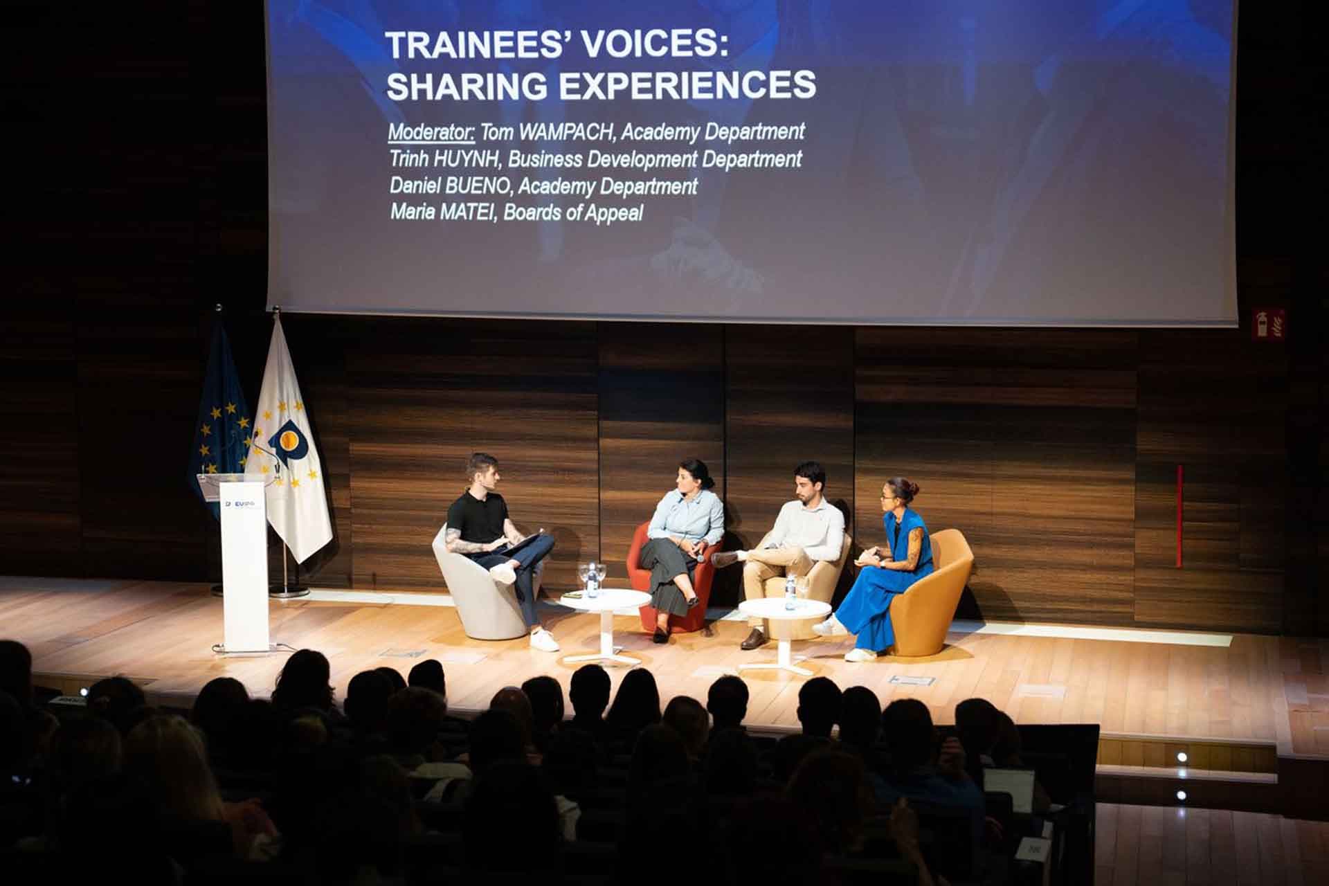 Leo Huynh Trinh on stage EUIPO