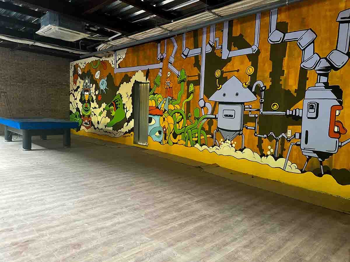 OTA Playhouse Vietnam Mural Painting